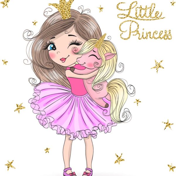 Принцесса с единорогом