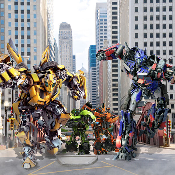 Трансформеры в городе