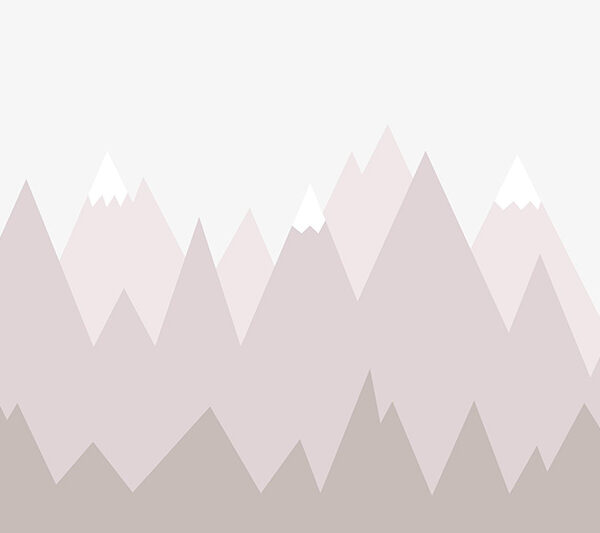 горы в теплых тонах