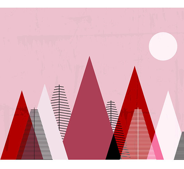 красные горы