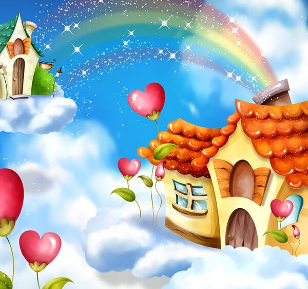 домик в облаках