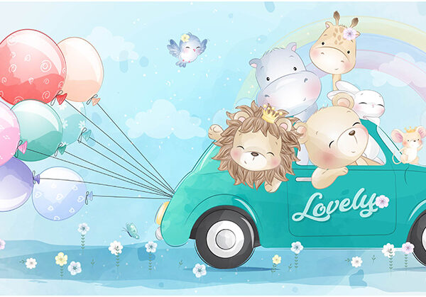 зверушки в машине