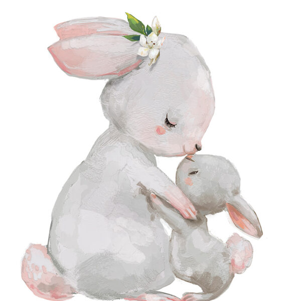 крольчиха и кролик