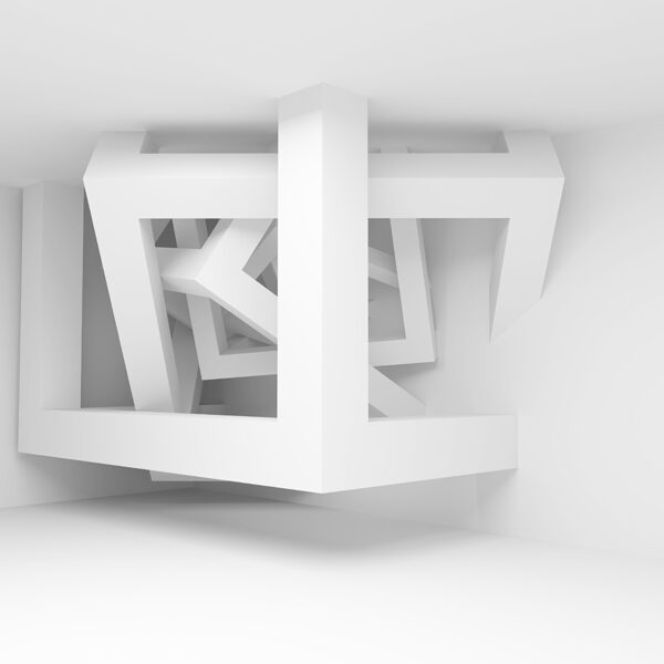 Фотообои 3Д фигуры