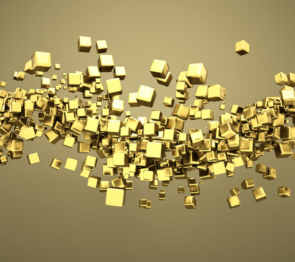 Золотые фотообои