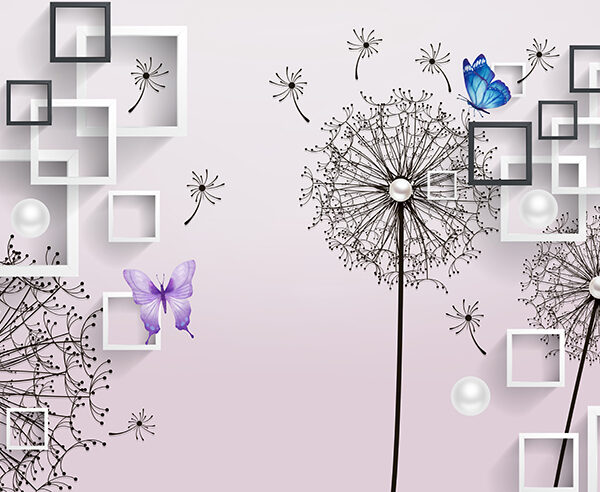 Рамки, одуваны и бабочки