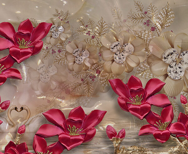 Красный шелк