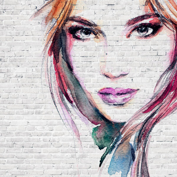 лицо девушки