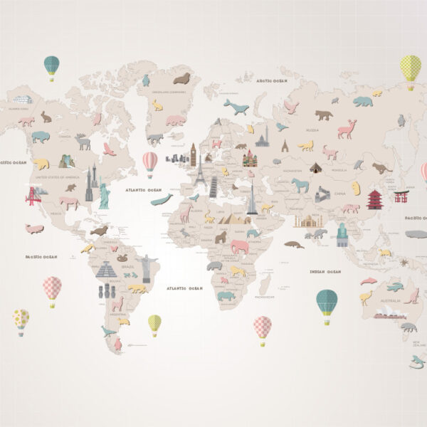 Карта с достопримечательностями