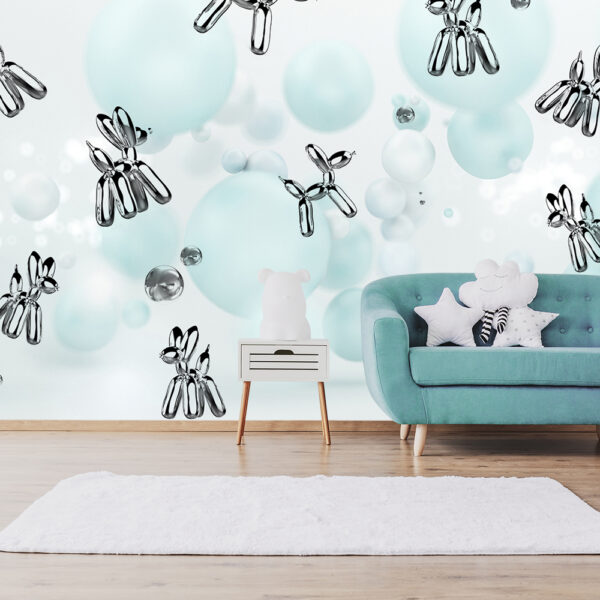 Собачки из шаров