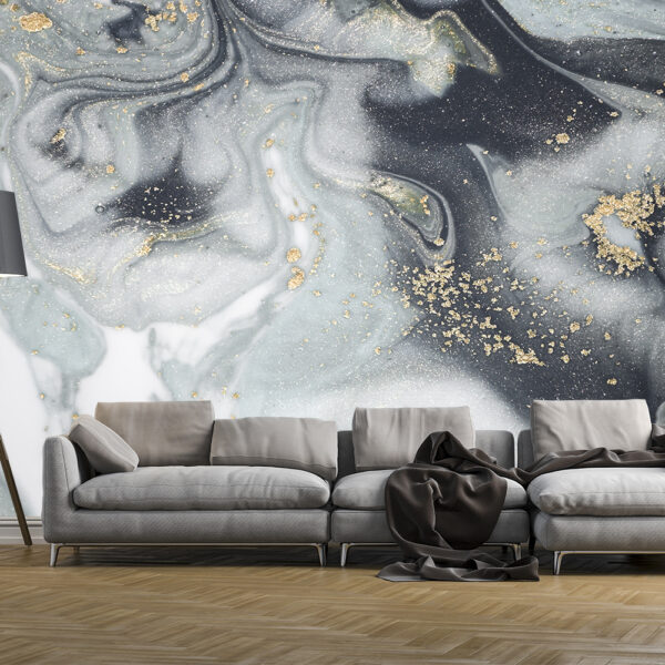 Серая акварель