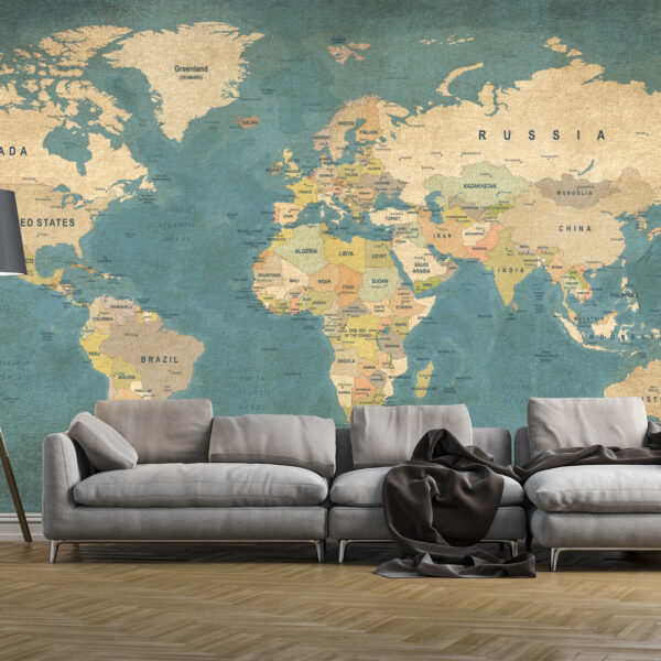 Карта мира большая