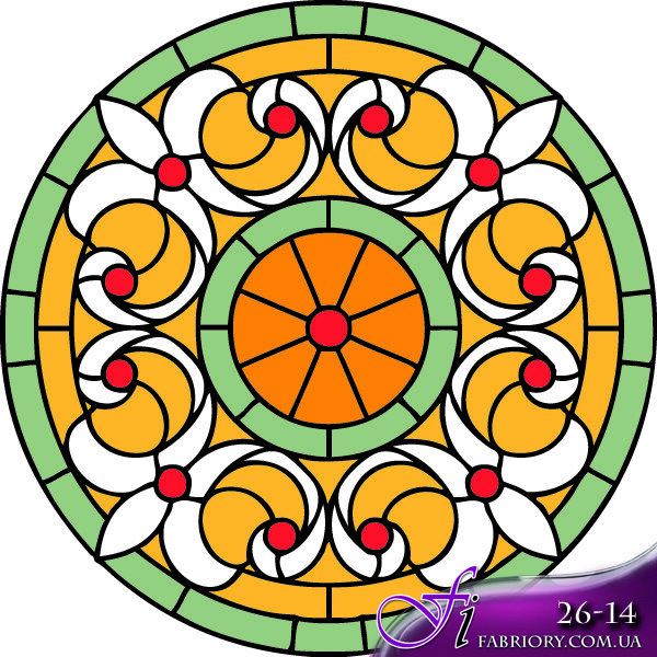 Витраж кругом