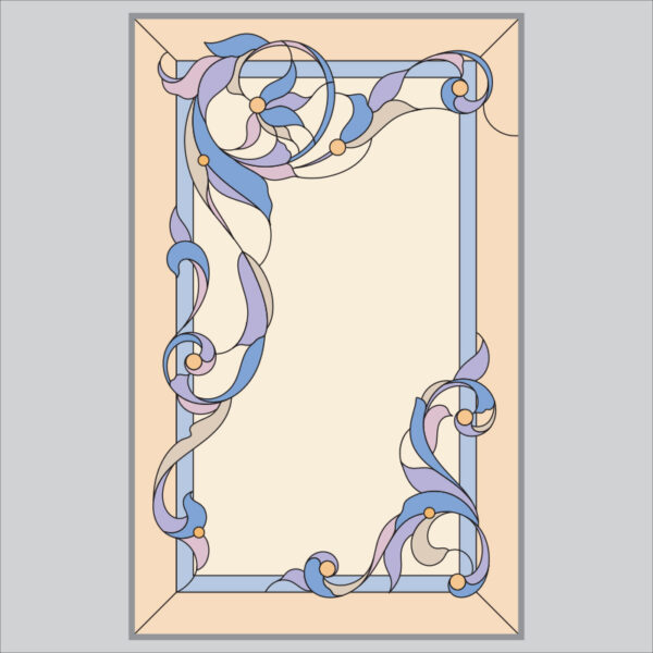Аккуратный витраж