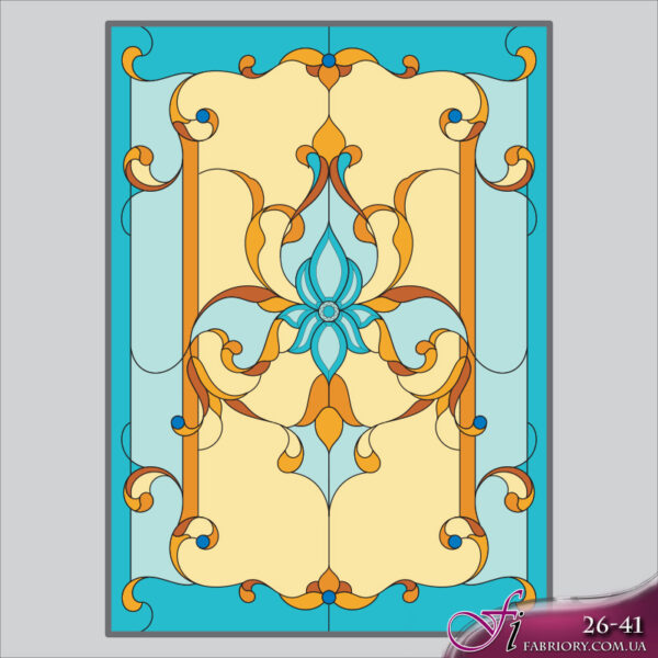 Симметричный витраж