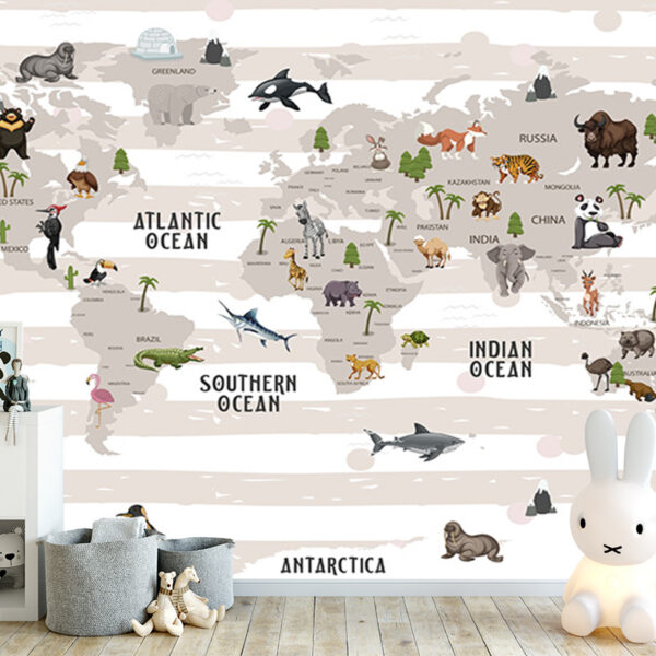 карта с животными