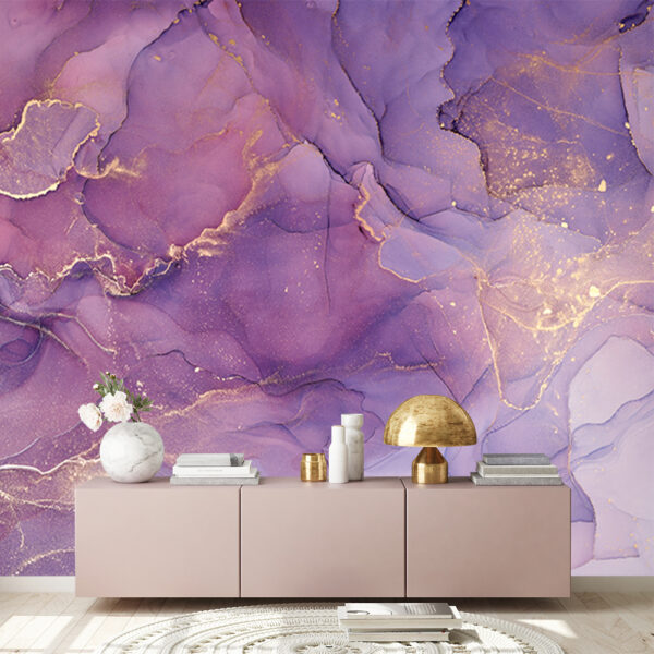 фиолетовый мрамор