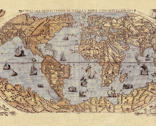 древняя всемирная карта