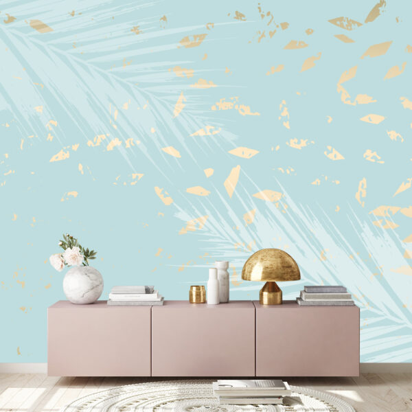 блики с золотом