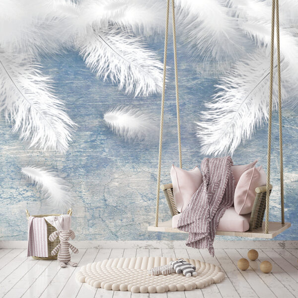 белые перышки