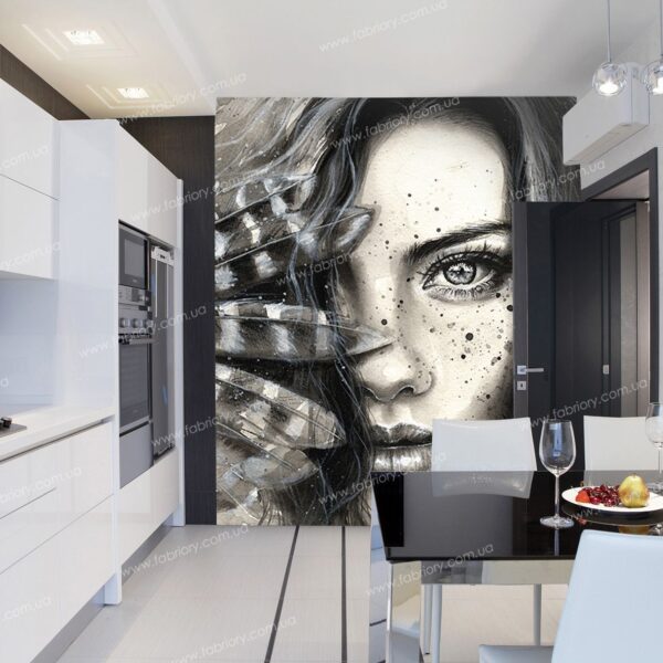 лицо девушки