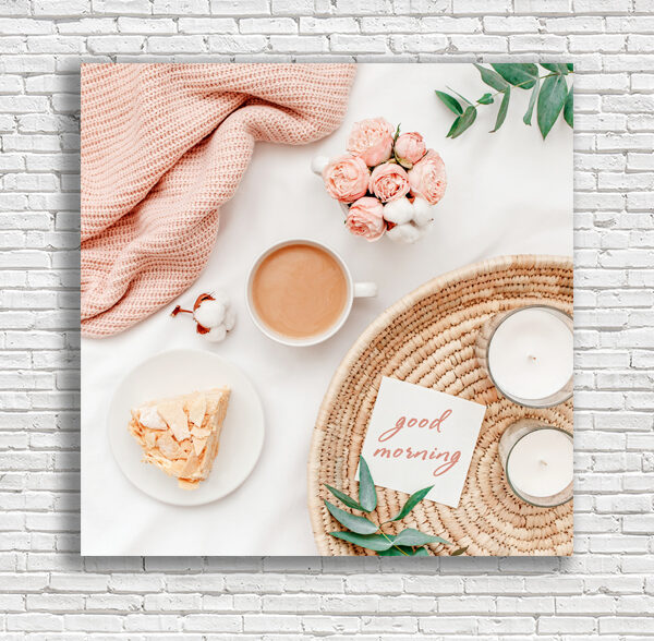 Картина завтрак