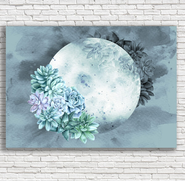 картина луна