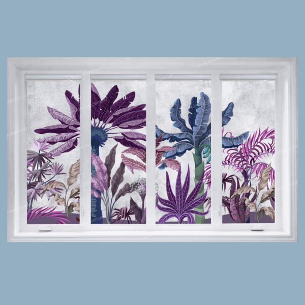 цветные пальмы