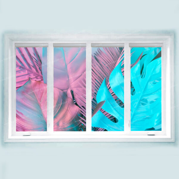 цветные листья